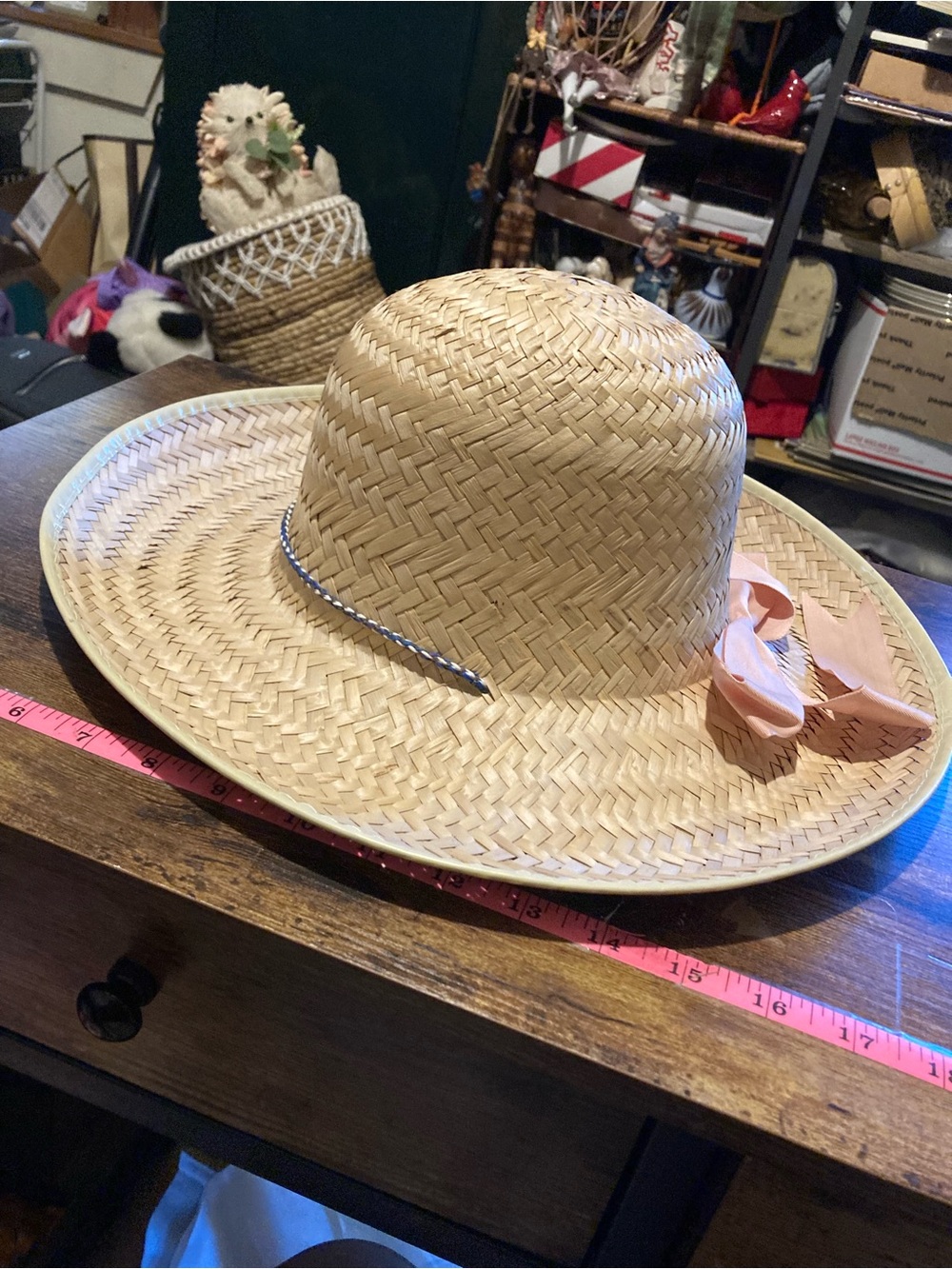 Women's straw hat from Mexico - Picture 7 of 7
